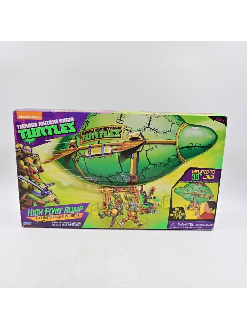 Teenage Mutant Ninja Turtles TMNT High Flyin' Blimp 30" 2014 Open Box